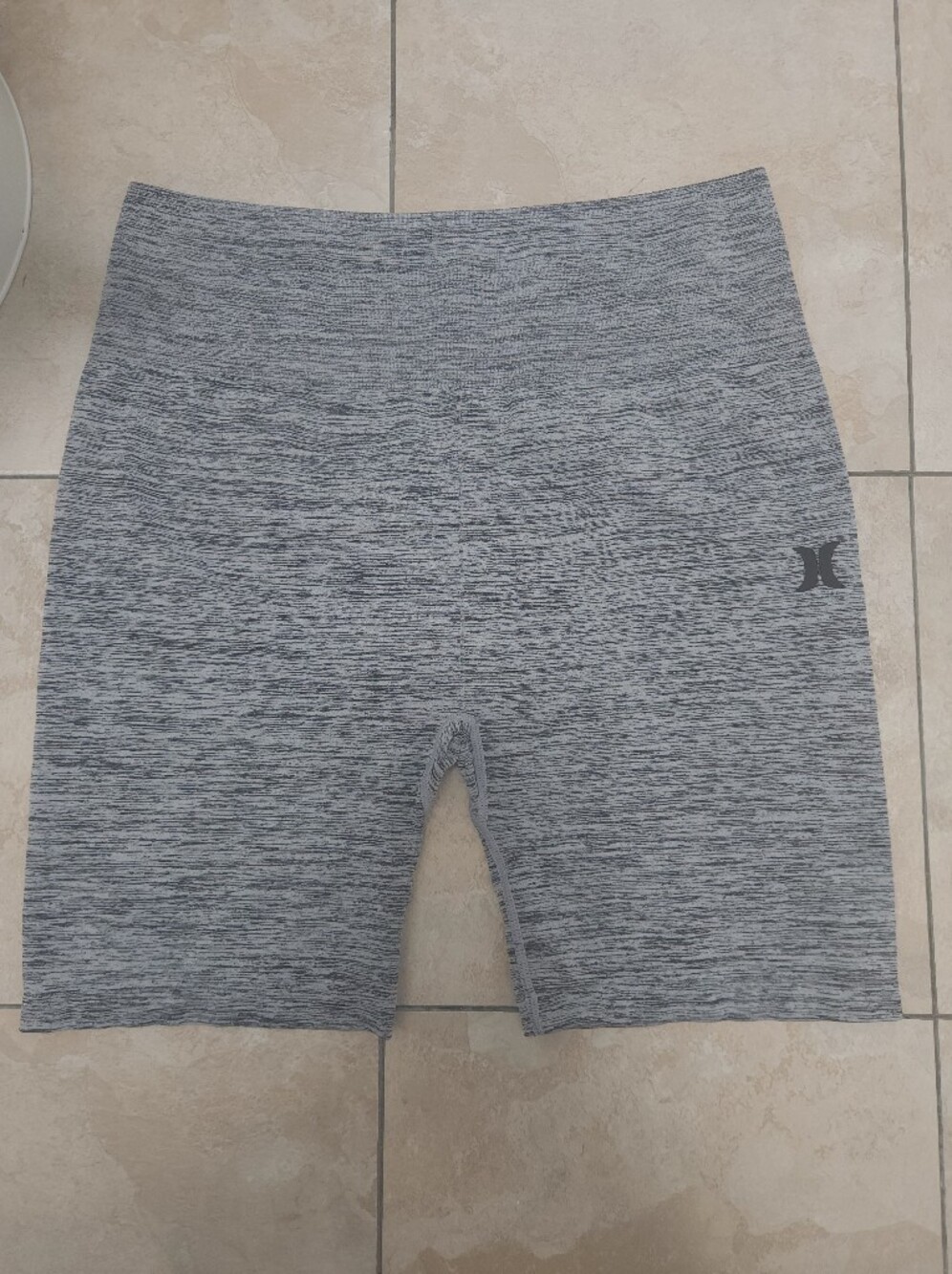 Hurley Women's Active Shorts – Gray Heather Athletic Workout Shorts